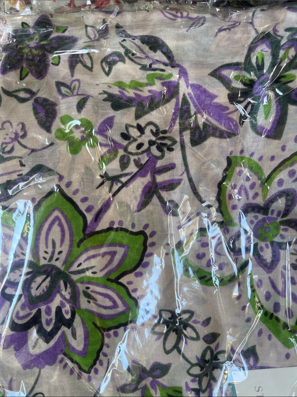 Women's Floral Open Front Kimono - Picture 3 of 4